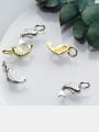 thumb 925 Sterling Silver With Silver Plated  Cubic Zirconia dolphins Charms 3