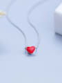 thumb Red Heart Necklace 0