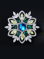 thumb new 2018 2018 2018 2018 2018 2018 2018 2018 Flower-shaped Crystals Brooch 0