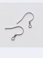 thumb 925 Sterling Silver With 18k Gold Plated Trendy Hook Ear Backs 3