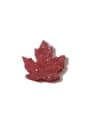 thumb Simple Maple Leaf Natural Crystal Pendant 2