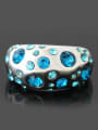 thumb Exaggerated Cubic Rhinestones Platinum Plated Alloy Ring 1