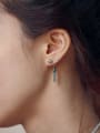 thumb Sterling silver beads retro tassels earrings 1