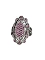 thumb Retro style Cubic Rhinestones Alloy Ring 0