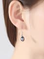 thumb Sterling silver freshwater pearls minimalist earrings 1