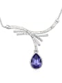 thumb Fashion Water Drop austrian Crystals Alloy Necklace 4