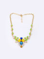 thumb Wedding Accessories Flower Alloy Necklace 0