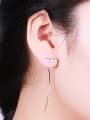 thumb Women Fresh Shell Line Earrings 1