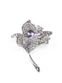 thumb new Flower-shaped Crystals Brooch 0
