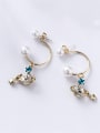 thumb Alloy With Imitation Gold Plated Fashion Planet Drop Earrings 2