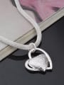thumb Exaggerated Heart Pendant Copper Necklace 1