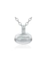 thumb Oval Pendant Birthday Gift Fashion Necklace 0