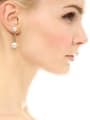 thumb Fresh and Simple Artificial Pearl drop earring 1