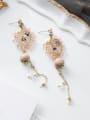 thumb Alloy With Rose Gold Plated Trendy Chain Drop Earrings 0