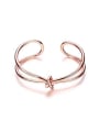 thumb Exquisite Open Design Knot Shaped Bangle 1