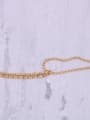 thumb Titanium With Gold Plated Simplistic Chain Necklaces 3