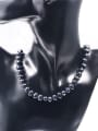 thumb Women Black Freshwater Pearl Handmade Necklace 1