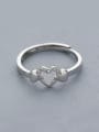 thumb Simply Style Heart Shaped Ring 0