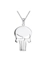 thumb Fashion Personalized Skull Women Necklace 0