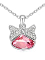 thumb Personalized austrian Crystal Pendant Alloy Necklace 1