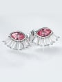 thumb Fashion Marquise austrian Crystal Stud Earrings 2