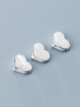 thumb 925 Sterling Silver With Smooth  Simplistic Heart  Beads 1