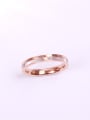 thumb Exquisite Fashion Shell Single Line Ring 0