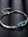 thumb Fashion Blue Crystal Alloy Bracelet 2