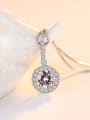 thumb Sterling Silver classic AAA Zircon Necklace 0
