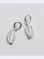 thumb 925 Sterling Silver With Silver Plated Trendy Leaf Charms 3