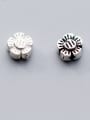 thumb 925 Sterling Silver With Silver Plated Classic Flower Charms 0