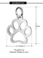 thumb Stainless Steel With Gold Plated Fashion Dog Charms 3