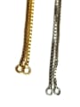 thumb Simple Copper Bracelet Necklace Box Chain 3