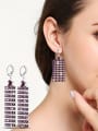 thumb Long Tassel Simple Style Fashion Drop Earrings 1