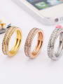 thumb Stainless Steel With Cubic Zirconia Fashion Rings 1