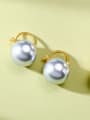 thumb Stainless Steel Fashion  Imitation Pearl Stud Earrings 1