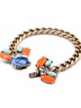 thumb Artificial Stones Exaggerate Alloy Bracelet 2