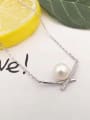 thumb 2018 Simple Freshwater Pearl Geometrical Necklace 2