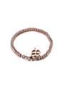 thumb Exquisite Rose Gold Plated leaf Shaped Titanium Bracelet 0