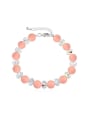 thumb Fashion austrian Crystals Imitation Pearls Alloy Bracelet 0