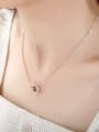 thumb Stainless Steel With Rose Gold Plated Fashion Heart Necklaces 1