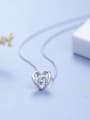 thumb Double Heart-shaped Necklace 0