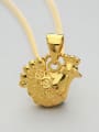 thumb Gold Plated Fowl Pendant 2