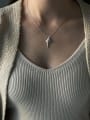 thumb 925 Sterling Silver With Gold Plated Punk Irregular Conch Necklaces 1