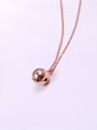 thumb Bells Pedant Clavicle Women Necklace 0