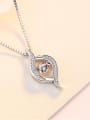 thumb Fashion Shiny Cubic Zirconias-covered 925 Silver Pendant 2