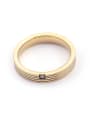 thumb Stainless Steel With Gold Plated Trendy Band Rings 1