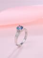 thumb Elegant Colorful Zircon 925 Silver Ring 1