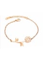 thumb Stainless Steel With Rose Gold Plated Fashion Rosary Bracelets 0