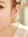 thumb YES NO Lovely Women Fashion Stud Earrings 1